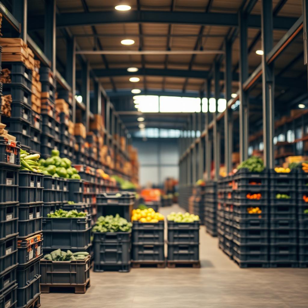 Almacén logístico agroalimentario en Murcia