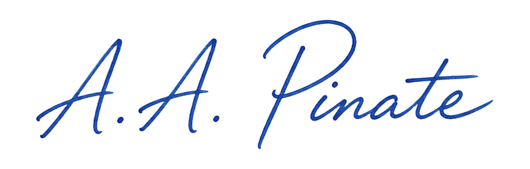Firma de A.A. Pinate