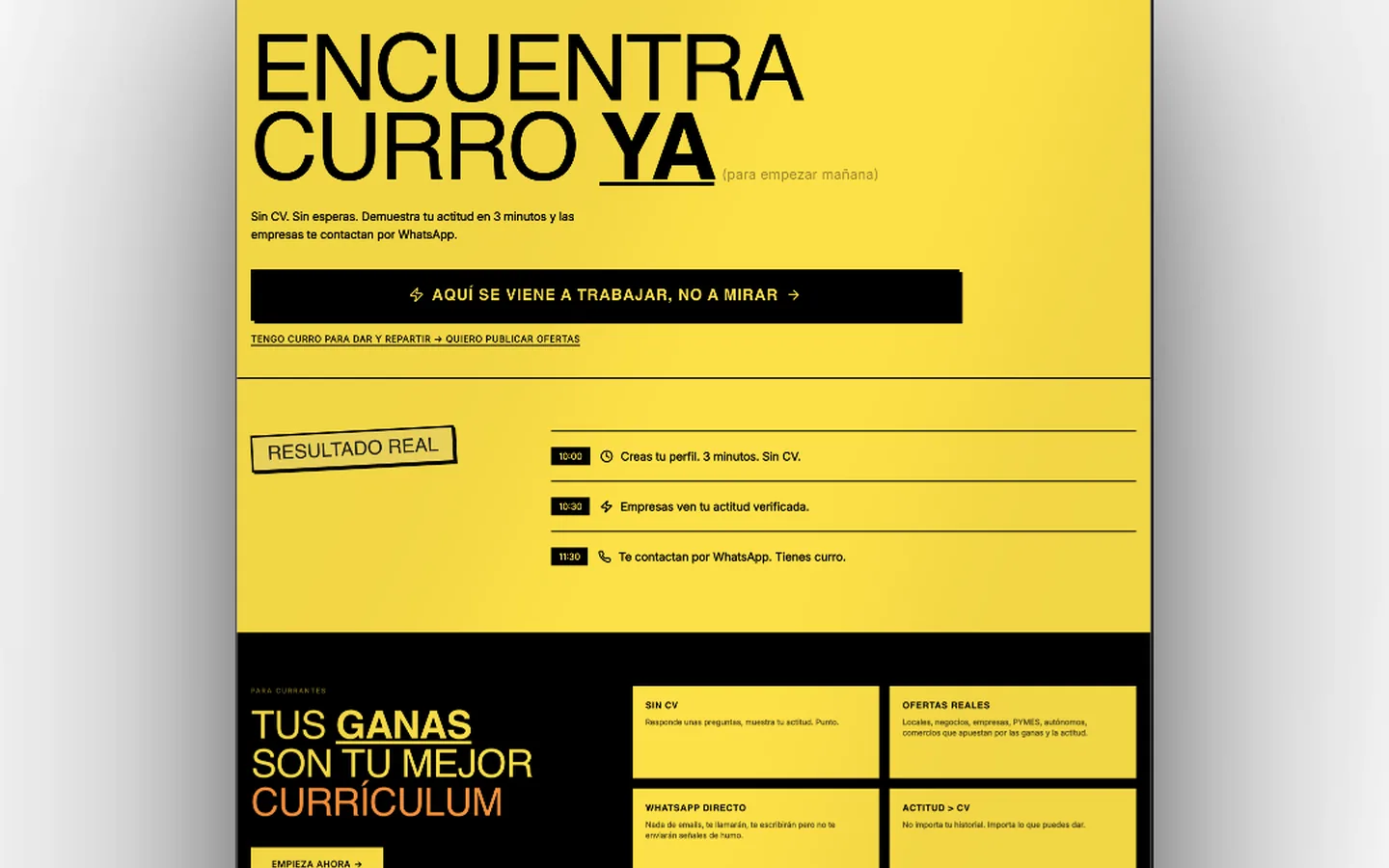 Portada de MiCurrito: plataforma de empleo basada en motivación