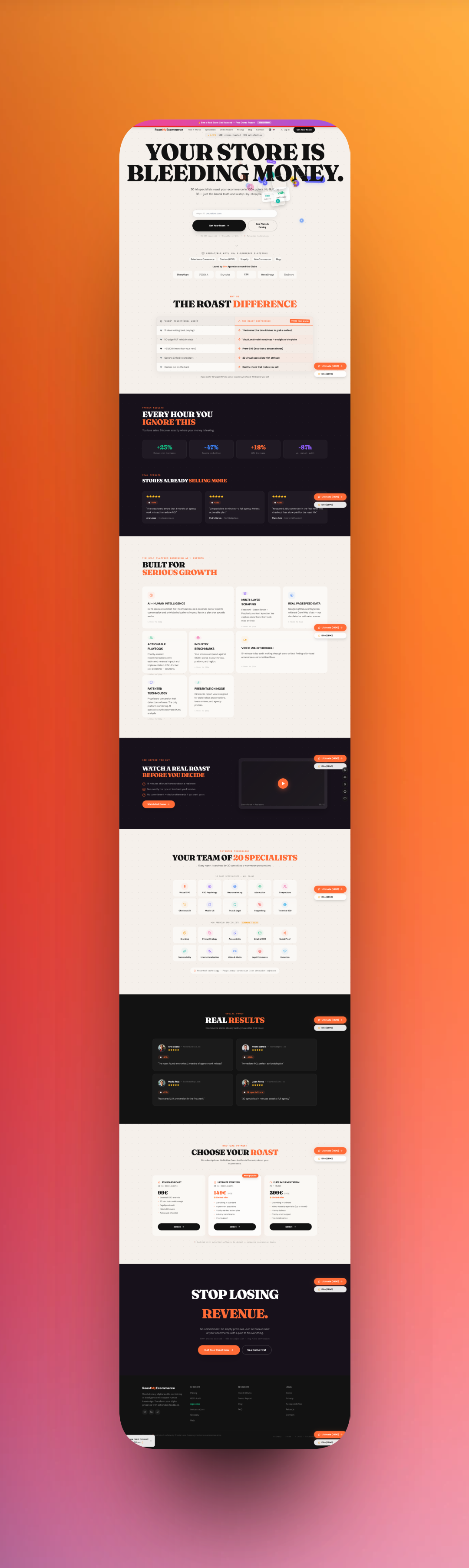 RoastMy - Auditorías de ecommerce